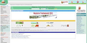 L'Home page del portale www.plantgest.com